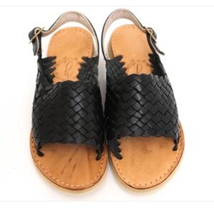 SOLD - 6.5 - Harmonica - Elisa Sandal - black
